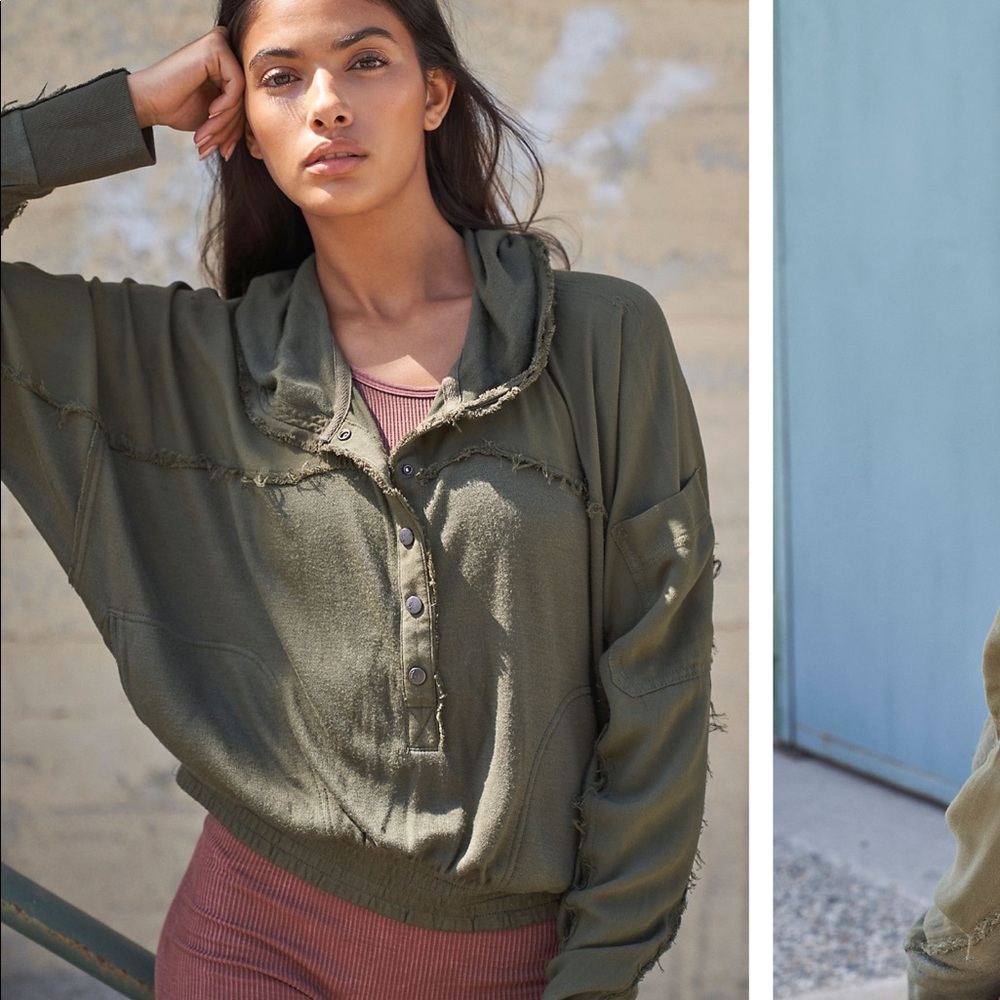Free People Windy Meadow Hoodie